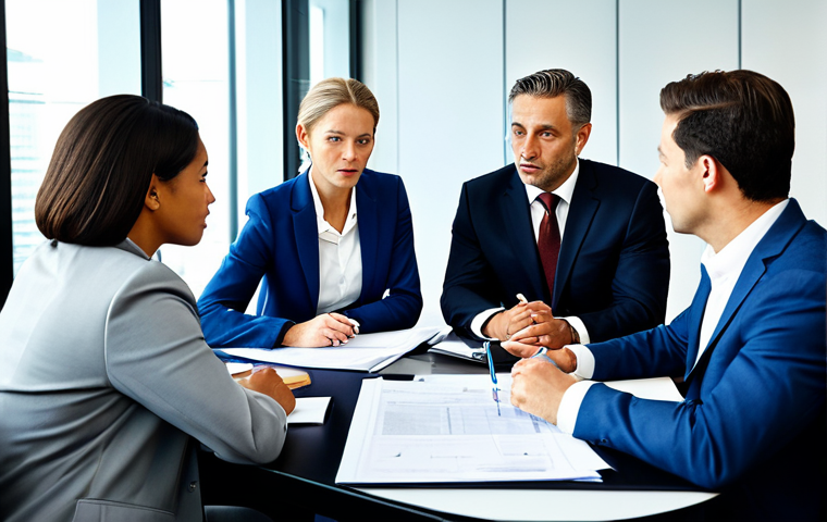 무역협상 관련 중점 학습 과목 - International Trade Negotiation**

"A diverse group of business professionals sitting around a large...